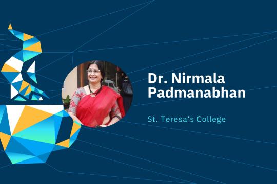 Virtual Coffee: Dr. Nirmala Padmanabhan